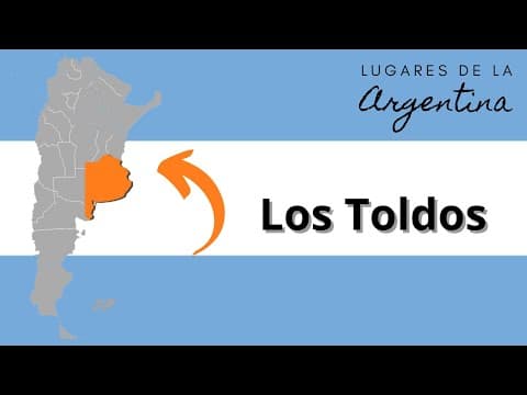 Miniatura del video: Los Toldos (Buenos Aires). Alicia Severini Directora de Turismo Municipalidad de General Viamonte https://www.generalviamonte.g...