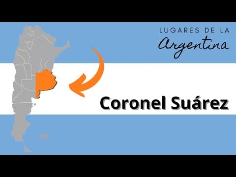 Miniatura del video: Coronel Suárez (Buenos Aires). Sofía Gerk Subsecretaria de Turismo Instagram: suarezturismo Facebook: Turismo Coronel Suárez Progra...