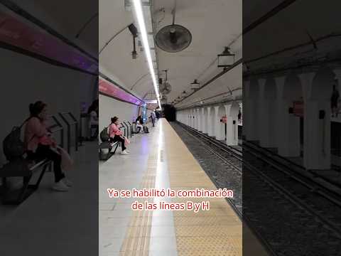 Miniatura del video: Subte B y H, ok           #turismo  #subte  #lugaresdelaargentina. combinaciones #subterraneo #pueyrredon #once #teatros #shopping #abasto #callecorrientes #radio #you...