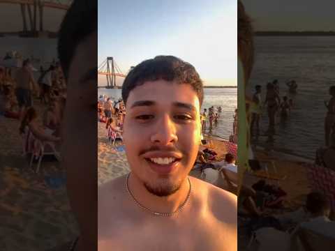 Miniatura del video: Desde Corrientes!           #turismo  #vacaciones  #lugaresdelaargentina. corrientes #playa #travel #verano #rio #arena #pesca #trip #familia #viajes #radio #oyentes #entrevi...