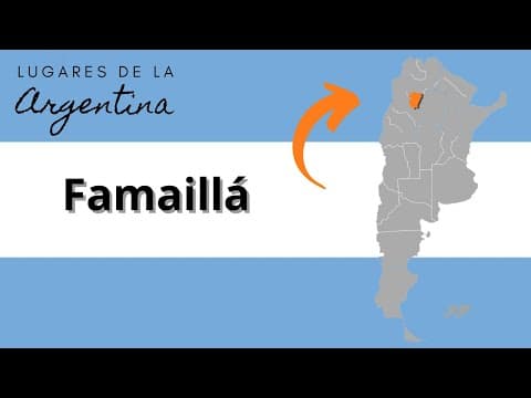 Miniatura del video: Famaillá (Tucumán). David Acevedo Director de Turismo Instagram: turismofamailla Facebook: Turismo Famaillá Programa del...
