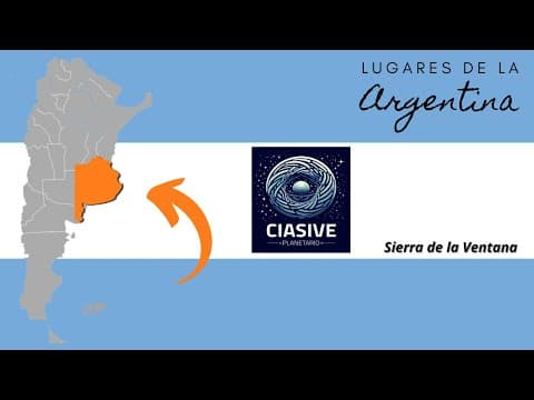 Miniatura del video: Planetario - Sierra de la Ventana (Buenos Aires). Emprendedor: Javier Gómez https://www.tierraventana.com.ar/ Instagram: experienciatierraventana Prog...