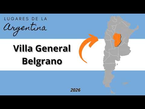 Miniatura del video: Villa General Belgrano (Córdoba) - 2026. Gabriela Cachayú Secretaria de Turismo https://villageneralbelgrano.gob.ar/ Instagram: villageneralb...