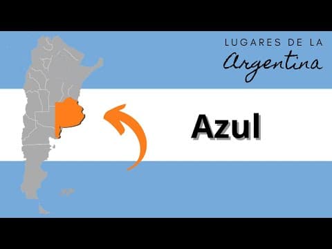Miniatura del video: Azul (Buenos Aires). Pedro Stancanelli Director de Turismo Instagram: azul_esturismo Facebook: Turismo Azul Whatsapp: +54...