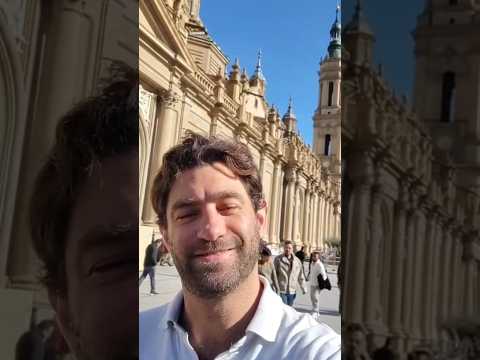Miniatura del video: Desde Zaragoza! #españa #turismo #lugaresdelaargentina. zaragoza #virgen #santuario #basilica #europa #spain #aragon #canal #youtube #domingo #programa #oye...
